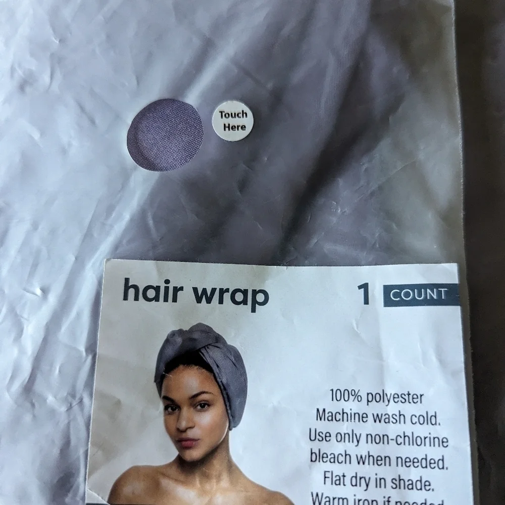 NWT 3 Pack Purple Hair Wrap